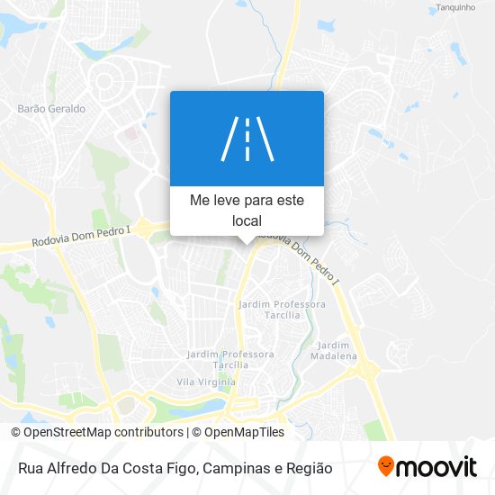 Rua Alfredo Da Costa Figo mapa