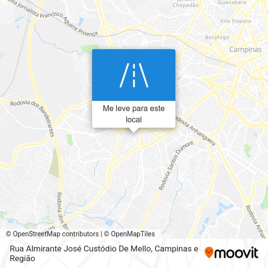 Rua Almirante José Custódio De Mello mapa