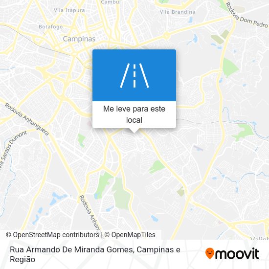 Rua Armando De Miranda Gomes mapa