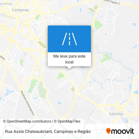 Rua Assis Chateaubriant mapa