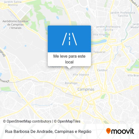 Rua Barbosa De Andrade mapa