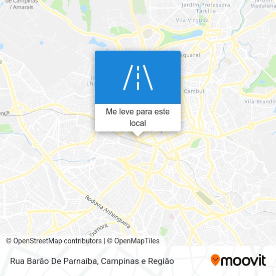 Rua Barão De Parnaíba mapa