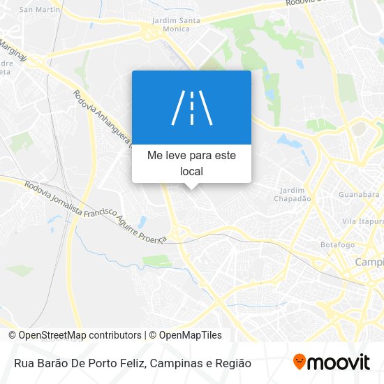 Rua Barão De Porto Feliz mapa