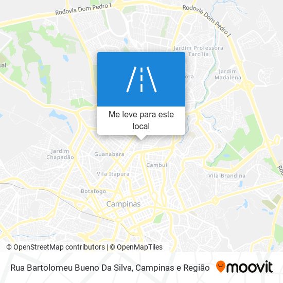 Rua Bartolomeu Bueno Da Silva mapa