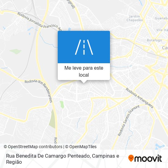 Rua Benedita De Camargo Penteado mapa