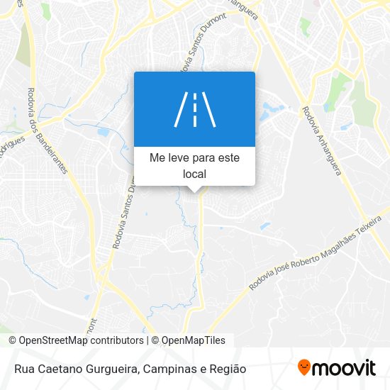 Rua Caetano Gurgueira mapa
