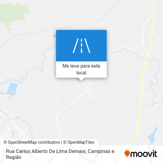Rua Carlos Alberto De Lima Demasi mapa