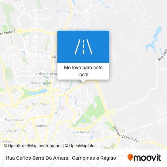 Rua Carlos Serra Do Amaral mapa