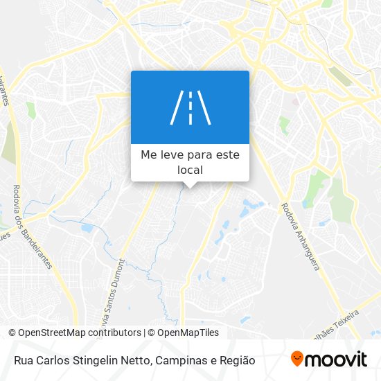 Rua Carlos Stingelin Netto mapa