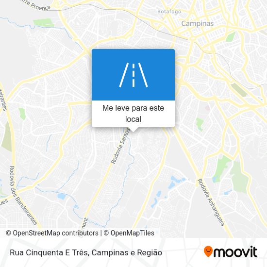 Rua Cinquenta E Três mapa