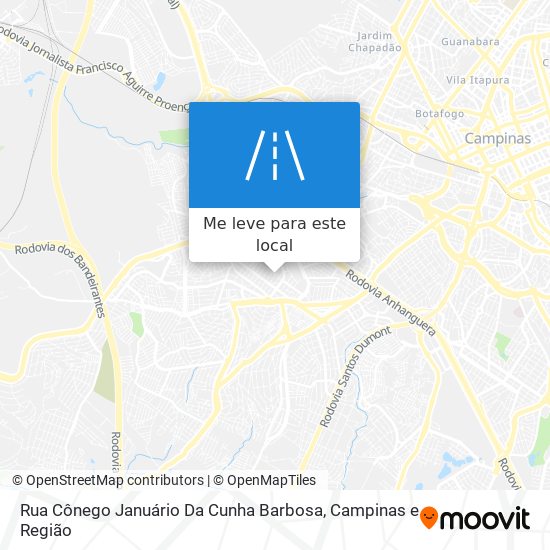 Rua Cônego Januário Da Cunha Barbosa mapa