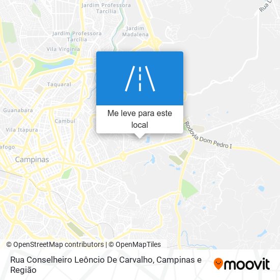 Rua Conselheiro Leôncio De Carvalho mapa