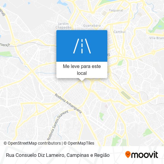 Rua Consuelo Diz Lameiro mapa