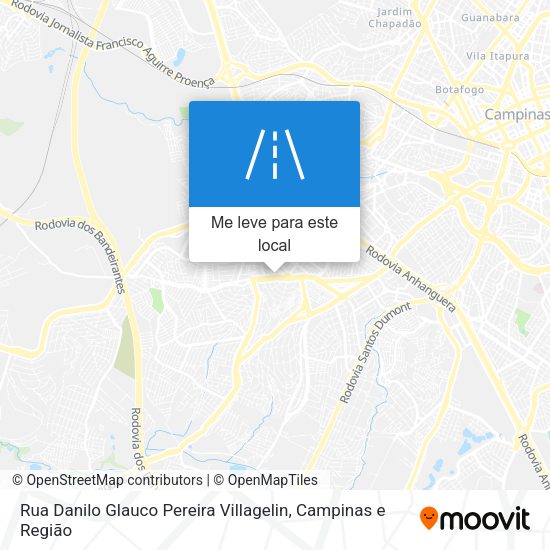 Rua Danilo Glauco Pereira Villagelin mapa