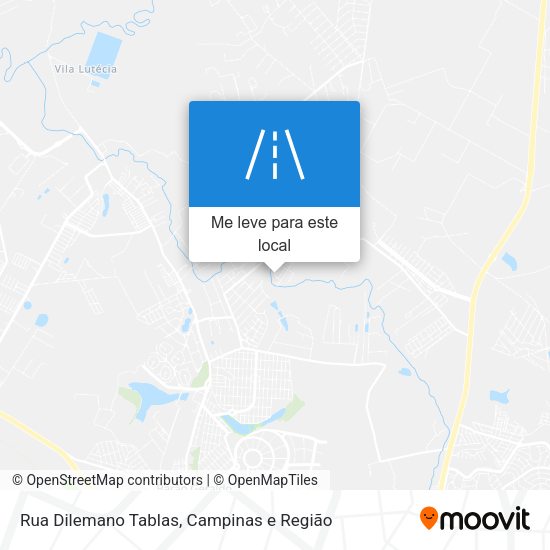 Rua Dilemano Tablas mapa