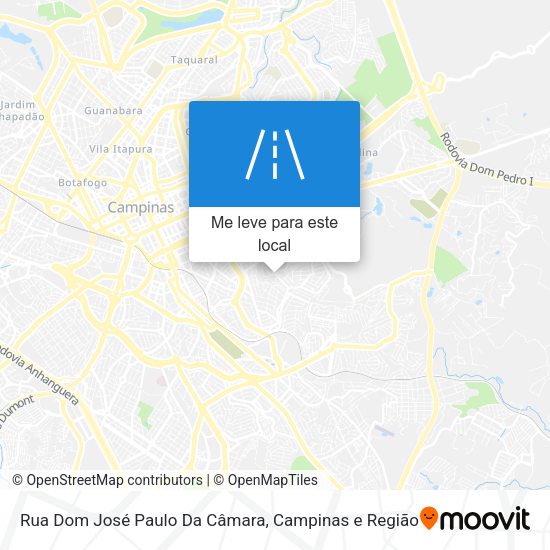 Rua Dom José Paulo Da Câmara mapa