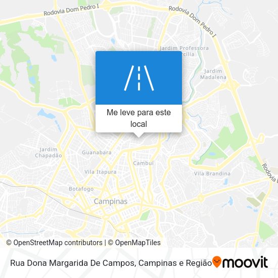 Rua Dona Margarida De Campos mapa