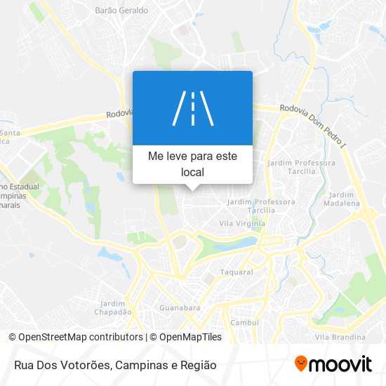 Rua Dos Votorões mapa