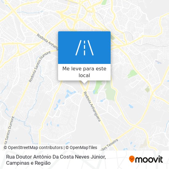 Rua Doutor Antônio Da Costa Neves Júnior mapa