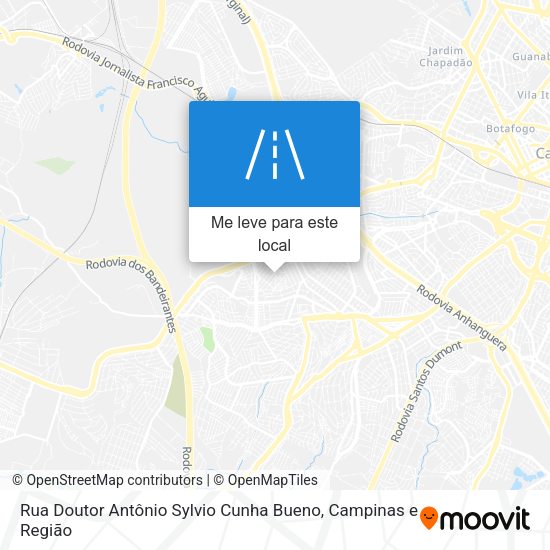Rua Doutor Antônio Sylvio Cunha Bueno mapa