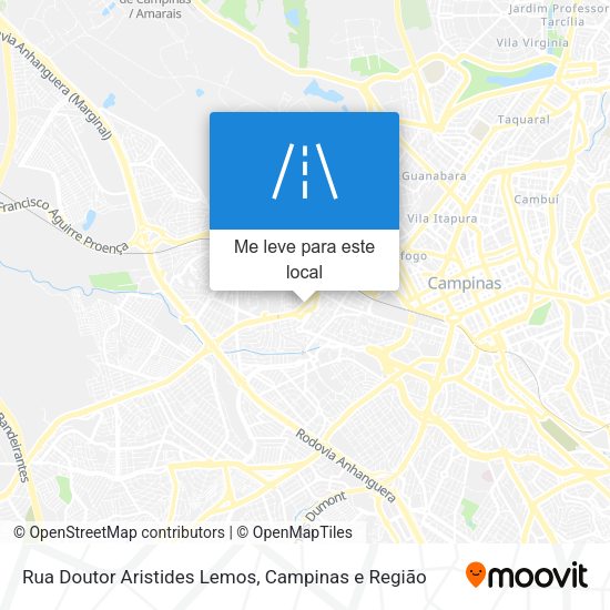 Rua Doutor Aristides Lemos mapa