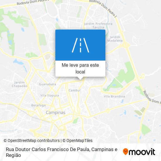 Rua Doutor Carlos Francisco De Paula mapa