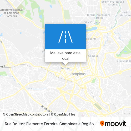 Rua Doutor Clemente Ferreira mapa