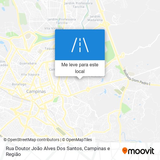 Rua Doutor João Alves Dos Santos mapa