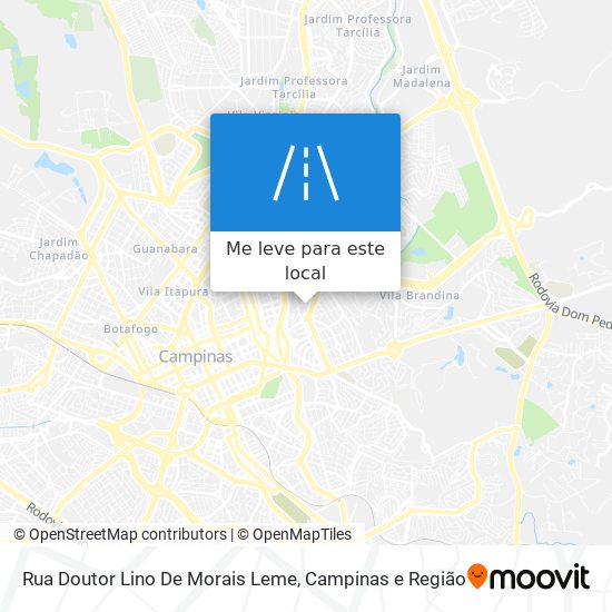 Rua Doutor Lino De Morais Leme mapa