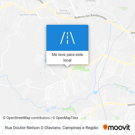 Rua Doutor Nelson D Olaviano mapa