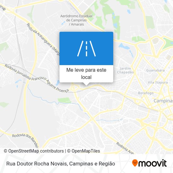 Rua Doutor Rocha Novais mapa