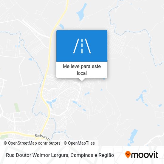 Rua Doutor Walmor Largura mapa