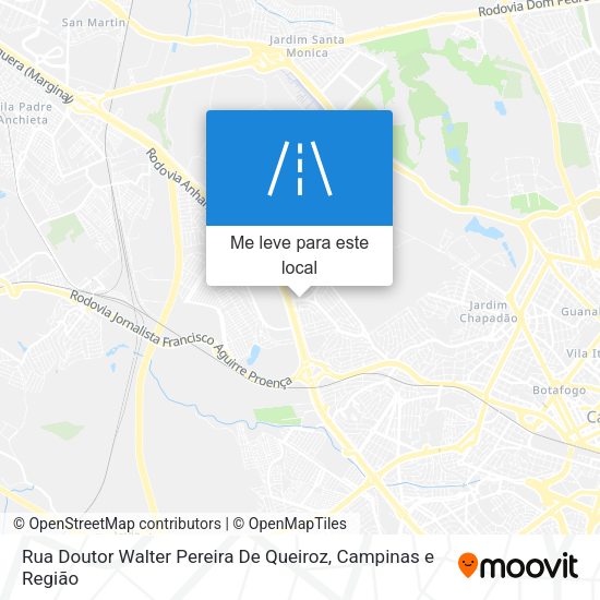 Rua Doutor Walter Pereira De Queiroz mapa