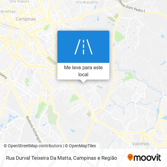 Rua Durval Teixeira Da Matta mapa