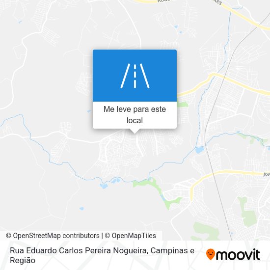 Rua Eduardo Carlos Pereira Nogueira mapa