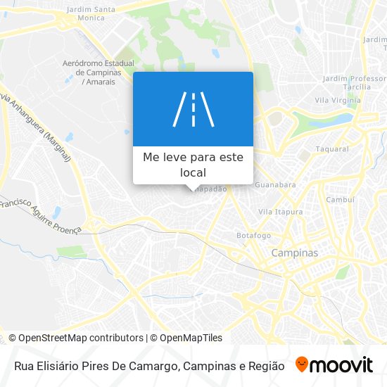 Rua Elisiário Pires De Camargo mapa