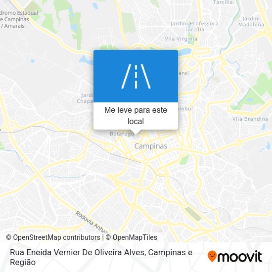 Rua Eneida Vernier De Oliveira Alves mapa