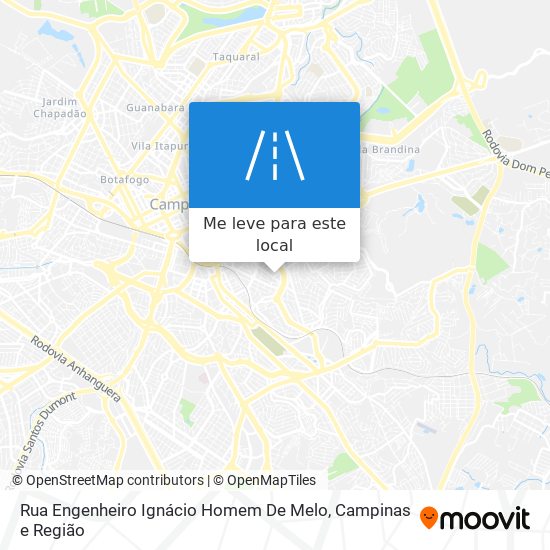 Rua Engenheiro Ignácio Homem De Melo mapa