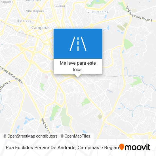 Rua Euclides Pereira De Andrade mapa