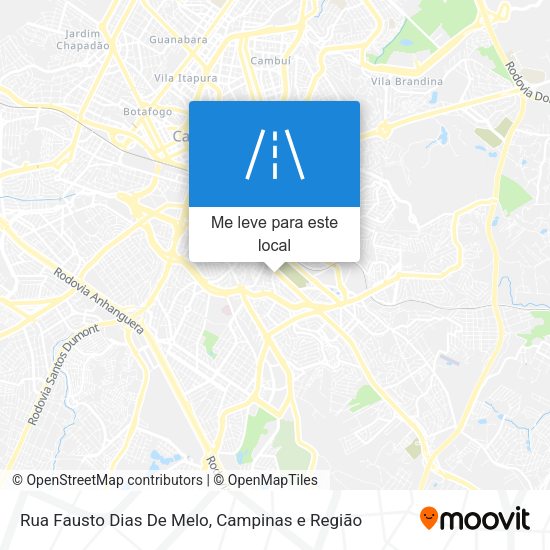 Rua Fausto Dias De Melo mapa
