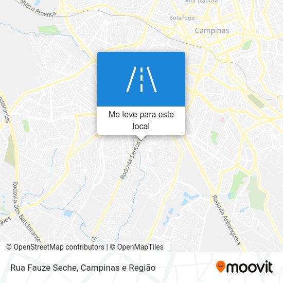 Rua Fauze Seche mapa