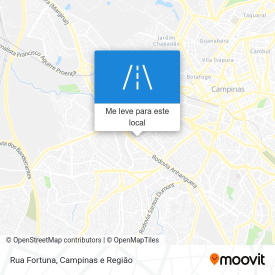 Rua Fortuna mapa