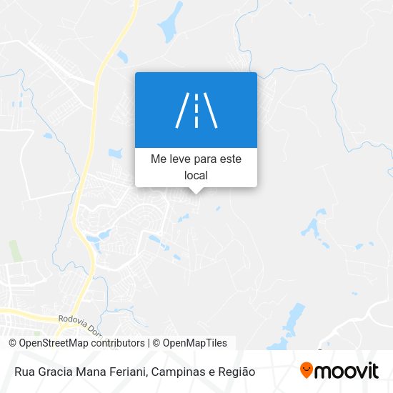 Rua Gracia Mana Feriani mapa