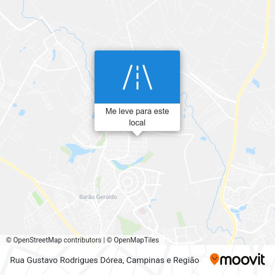 Rua Gustavo Rodrigues Dórea mapa