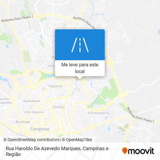 Rua Haroldo De Azevedo Marques mapa