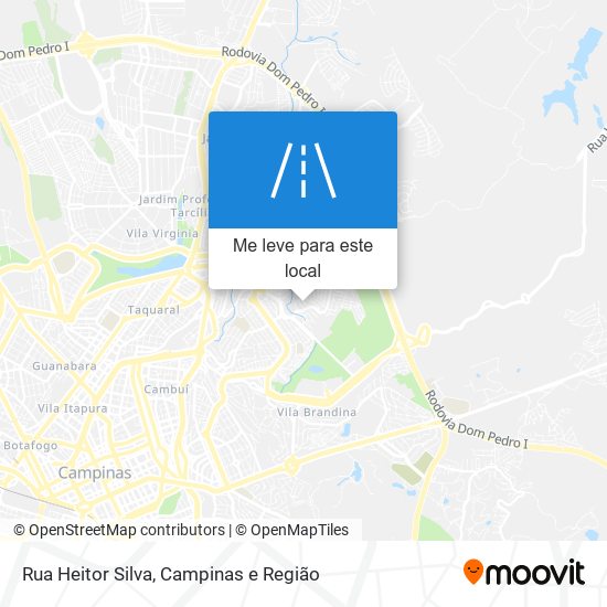 Rua Heitor Silva mapa