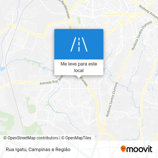 Rua Igatu mapa