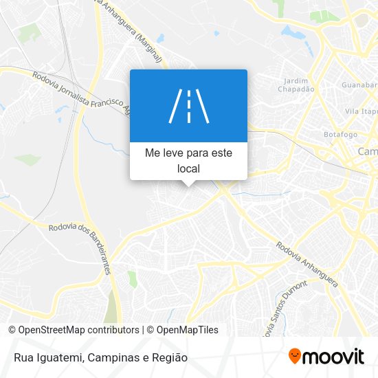 Rua Iguatemi mapa