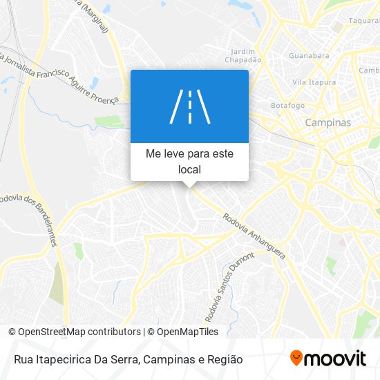 Rua Itapecirica Da Serra mapa