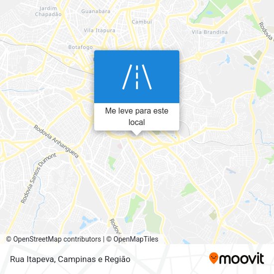 Rua Itapeva mapa